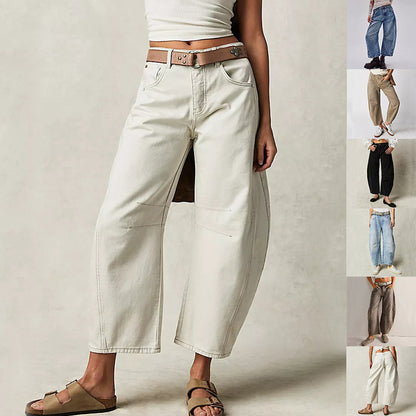 Loose Wide-Leg Summer Sports Trousers