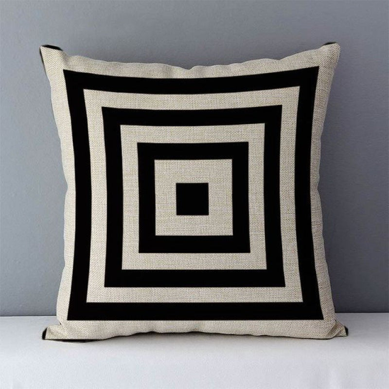 Minimalism Geometric Abstract Pillow Cover