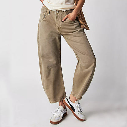 Loose Wide-Leg Summer Sports Trousers