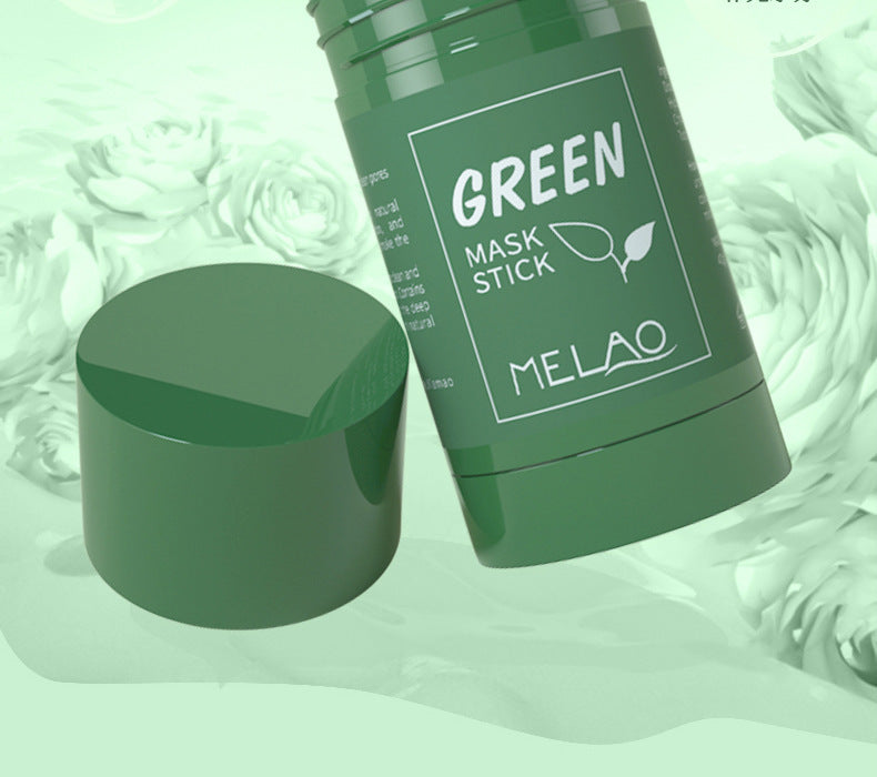 Green Tea Solid Clay Mask Stick Mild - Milan Angelina studios