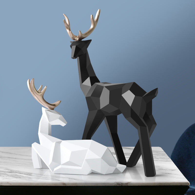 Deer Figurines - Stylish Table Ornament - Milan Angelina studios