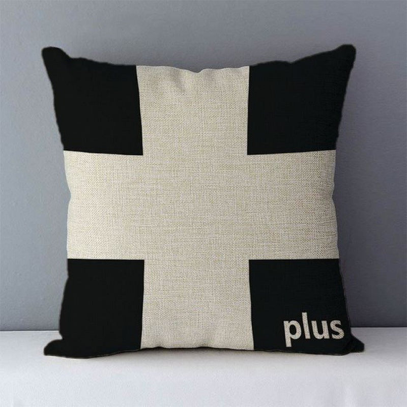 Minimalism Geometric Abstract Pillow Cover