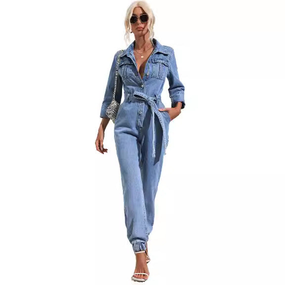 Elegant Women's Leisure Jumpsuit