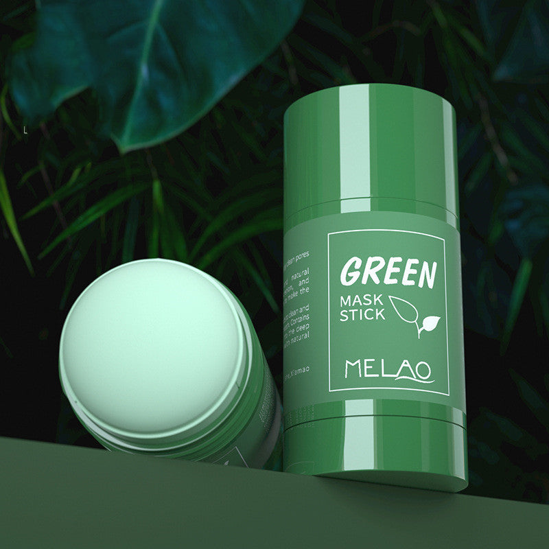 Green Tea Solid Clay Mask Stick Mild - Milan Angelina studios