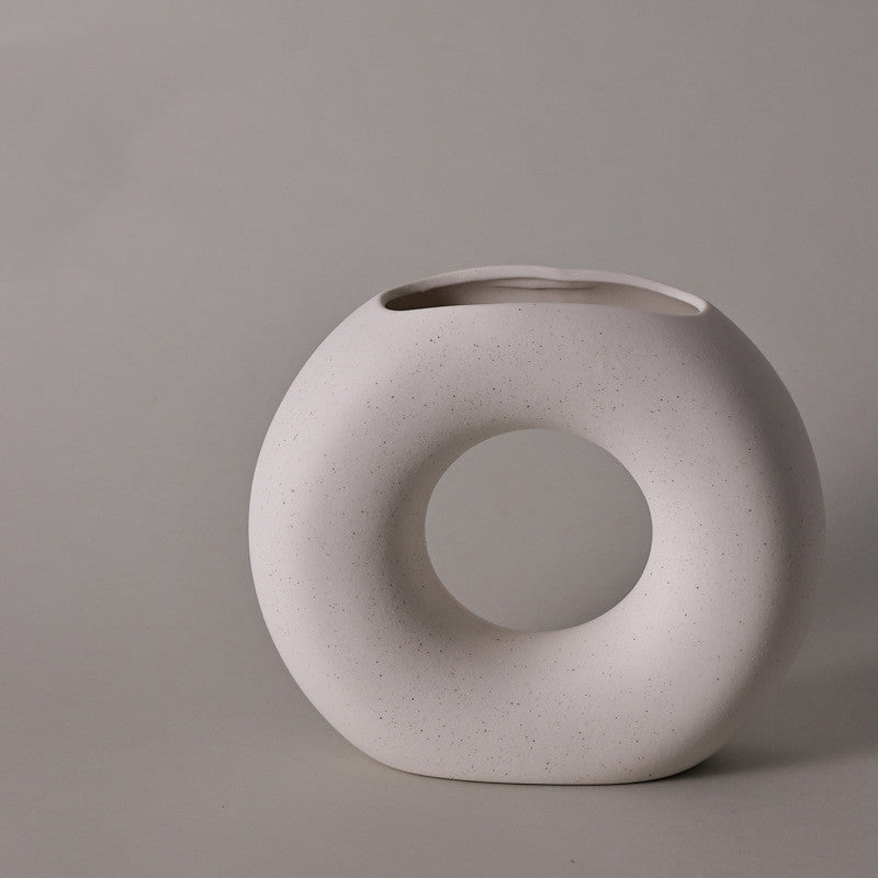 Modern Minimalist Ceramic Vase - Milan Angelina studios