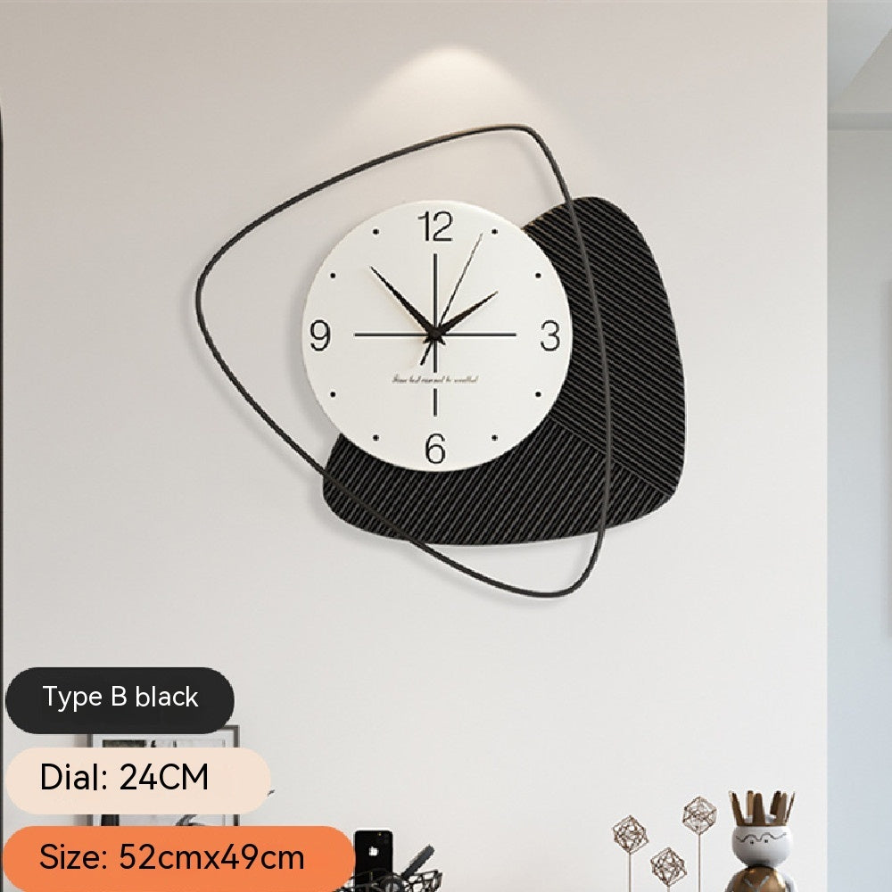 Minimalist Art Decor Wall Clock for Living Room - Milan Angelina studios