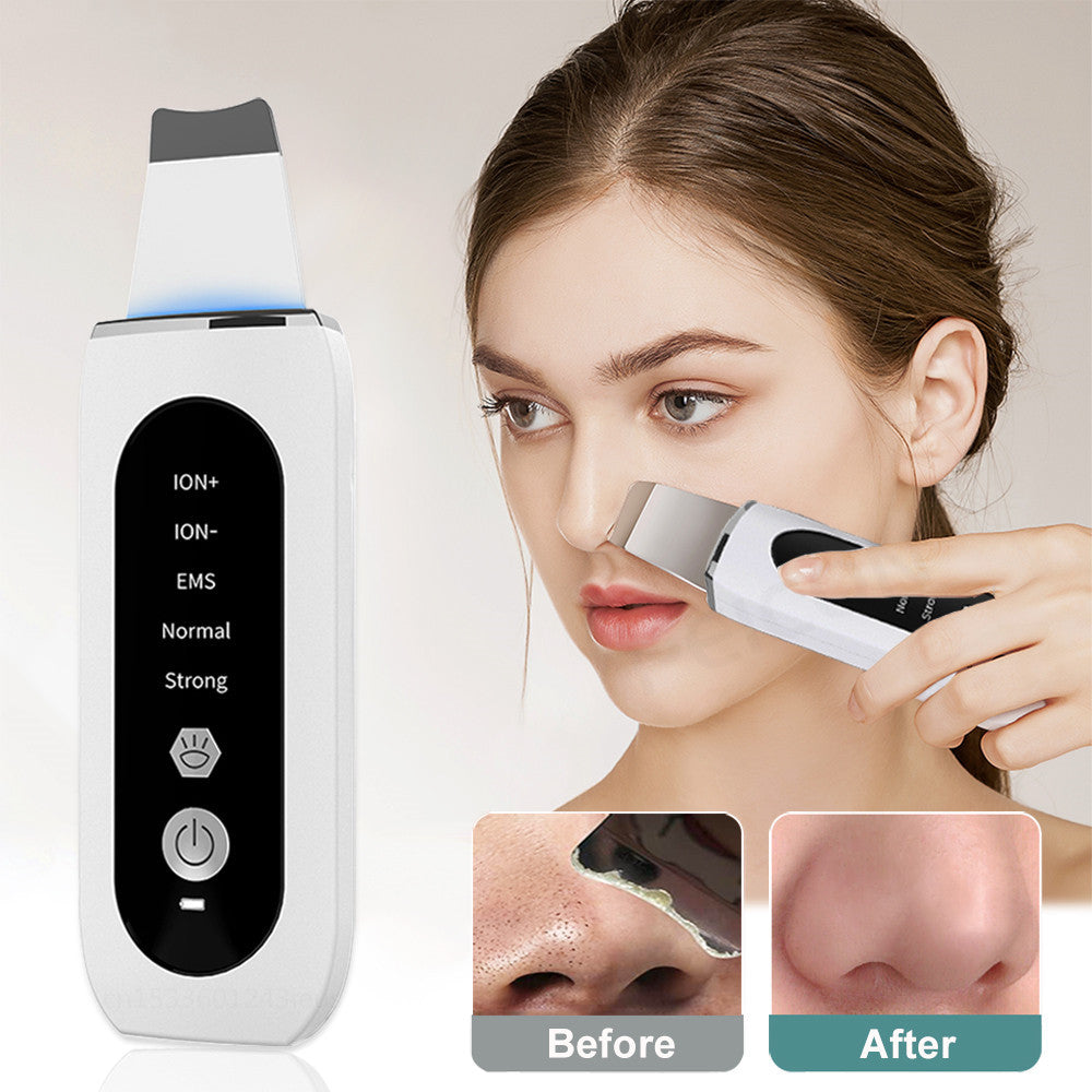 Ultrasonic Skin Scrubber 5 Modes EMS Blackhead - Milan Angelina studios