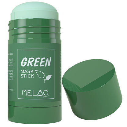 Green Tea Solid Clay Mask Stick Mild - Milan Angelina studios