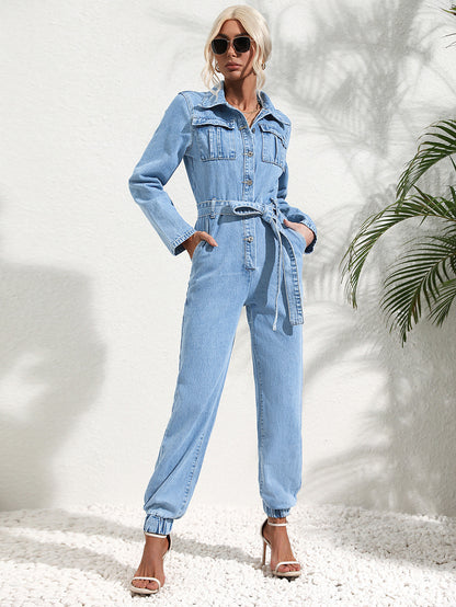 Elegant Women's Leisure Jumpsuit