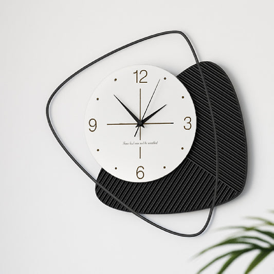 Minimalist Art Decor Wall Clock for Living Room - Milan Angelina studios