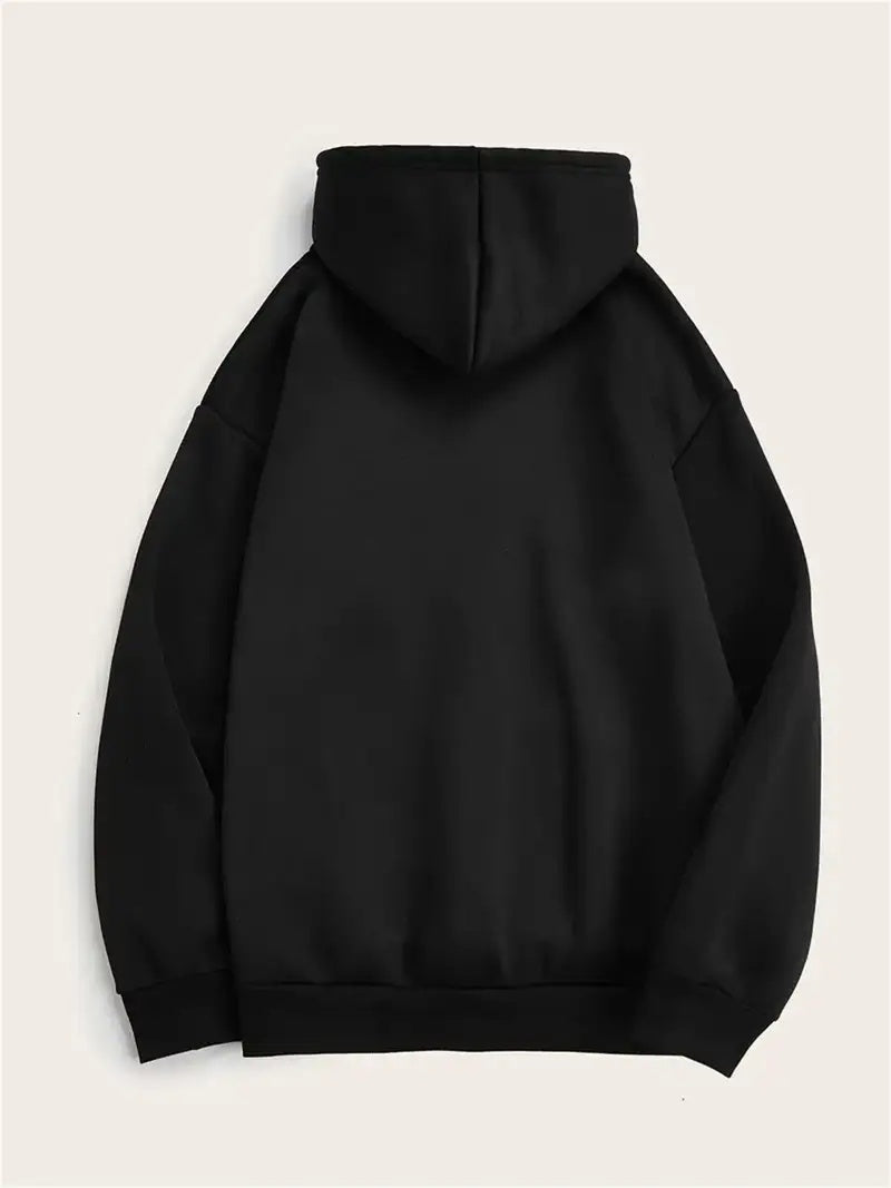 Paris-Inspired Women's Hoodie With Kangaroo Pocket - Casual Long Sleeve,Pullover For All Seasons